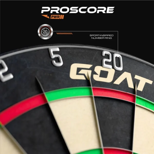 GOAT Proscore PWR - Professioneel Dartbord - Afbeelding 3
